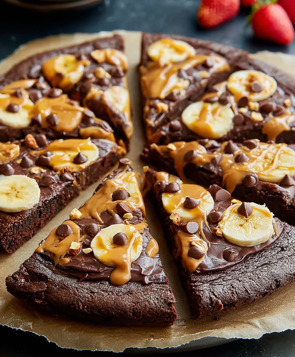 Decadent Chocolate Peanut Butter Pizza Recipe
