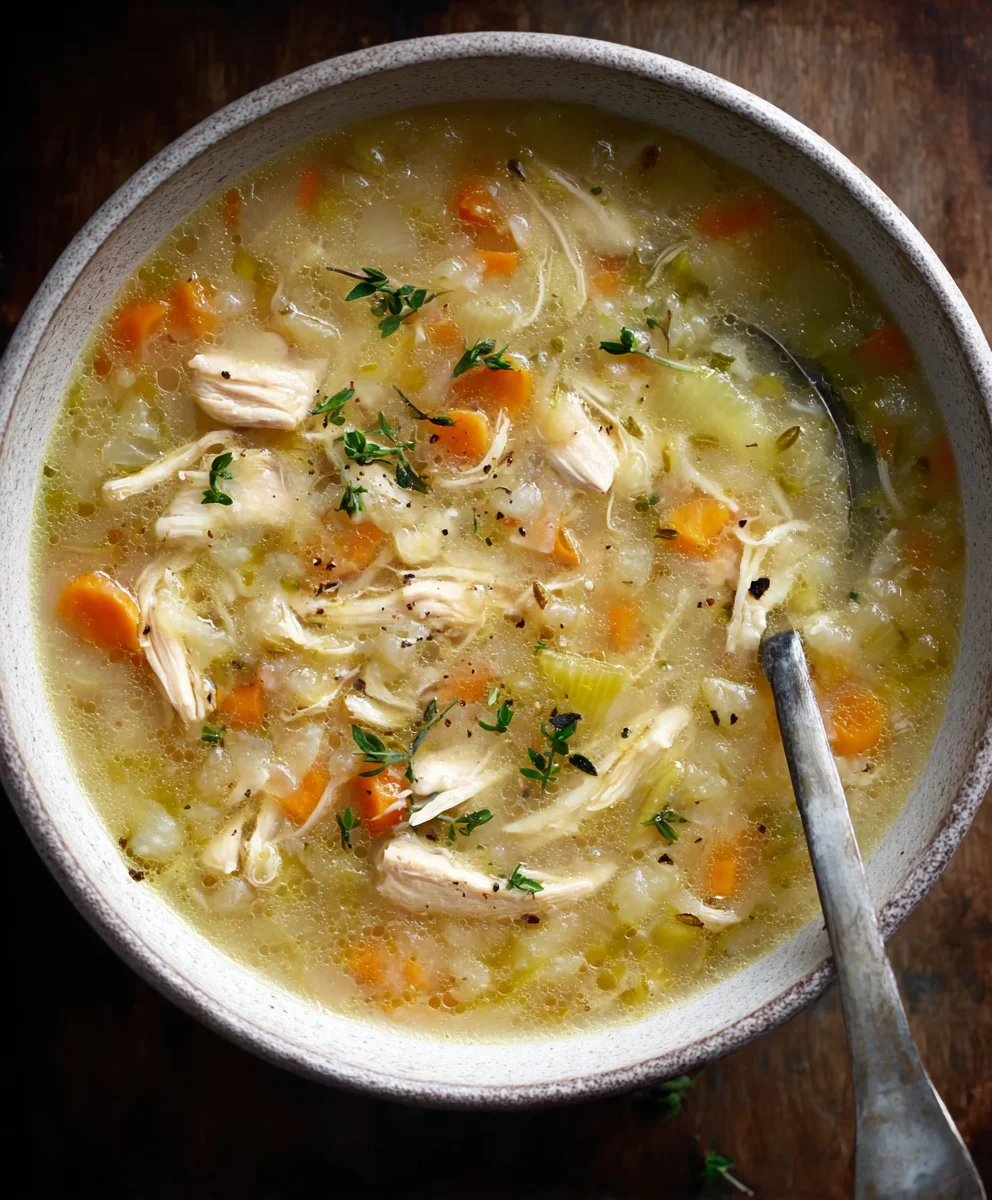 Anti-Inflammatory Chicken Soup - Boost Your Health