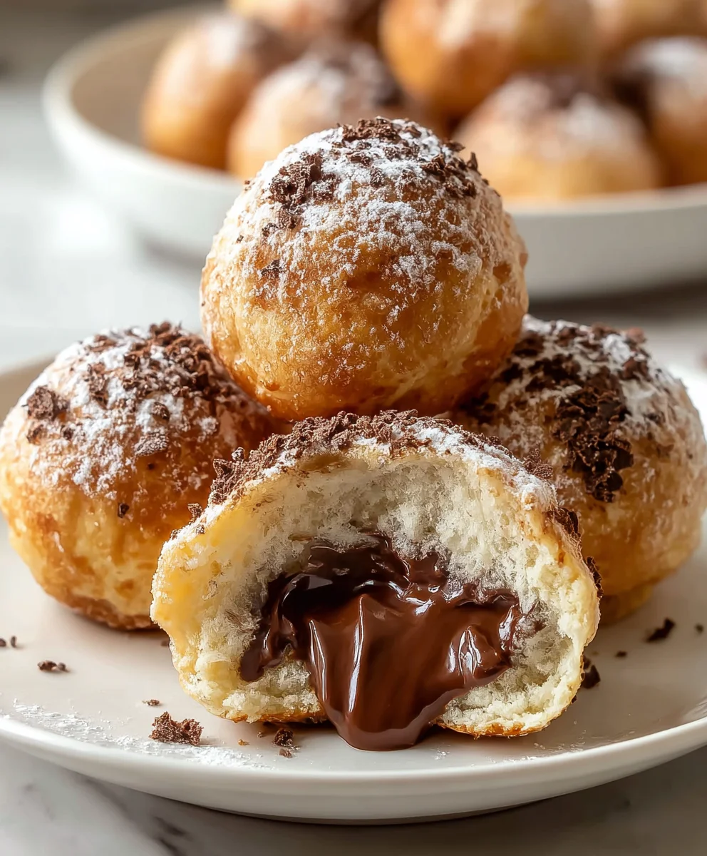 Air Fryer Nutella Bombs - Easy Dessert Recipe