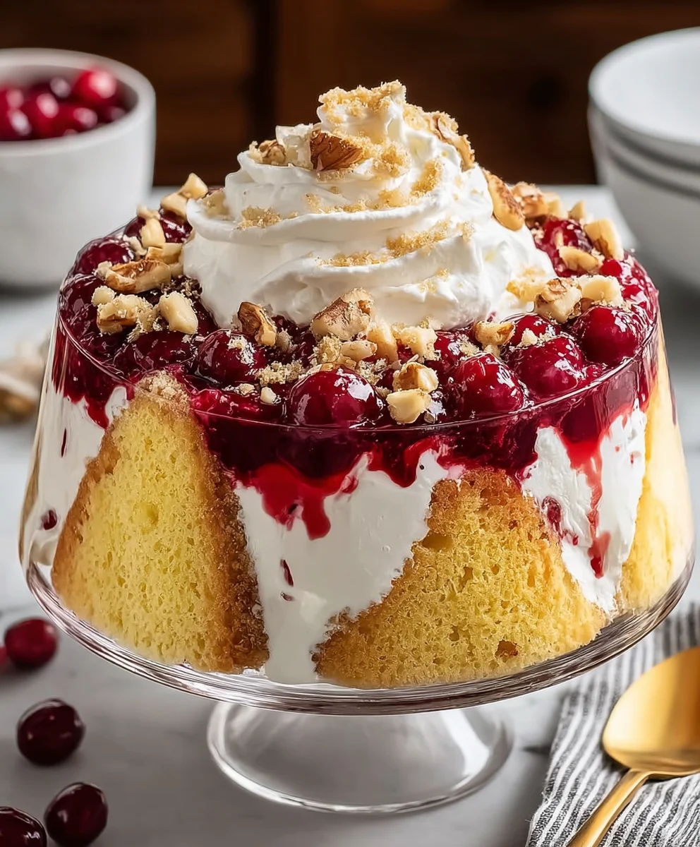 Easy Punch Bowl Cake Recipe-Party Dessert