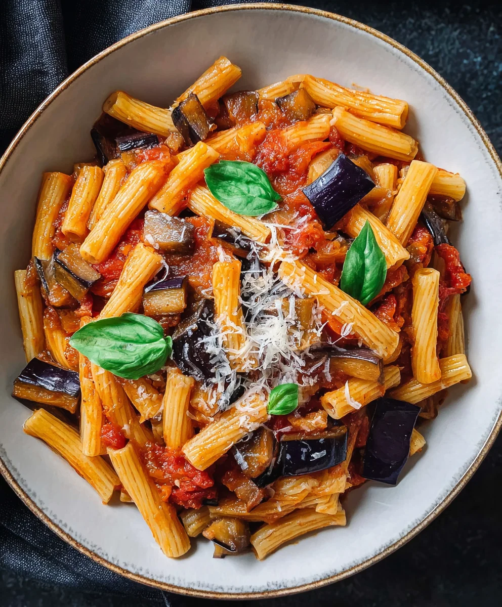 Authentic Pasta alla Norma - Sicilian Eggplant Pasta Recipe
