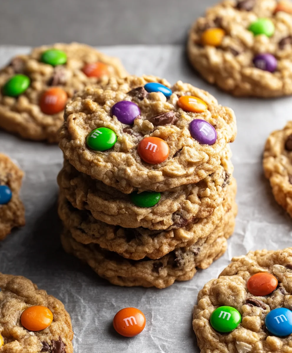 Best Monster Cookie Recipe-Kid Friendly Fun