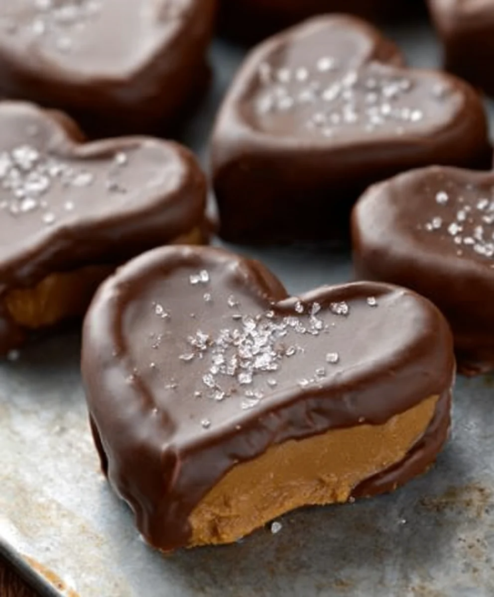 Chocolate Peanut Butter Vnon-alcoholic alentine Heart Non-Non-Alcoholic Alternative