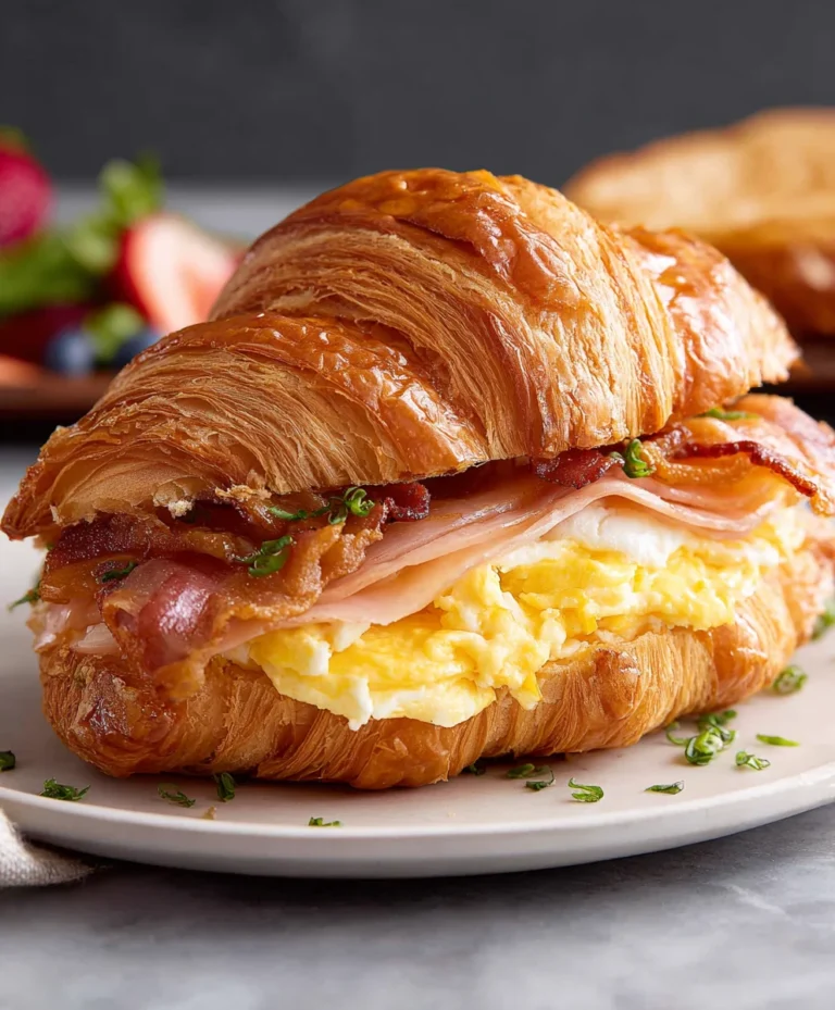Easy Croissant Breakfast Sandwiches-Ultimate Morning Meal