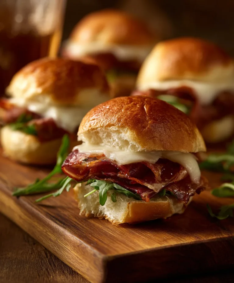 Juicy Beef Italian Sliders- Easy Family Favorite