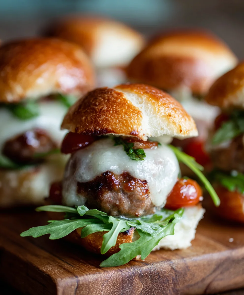 Juicy Beef Italian Sliders- Easy Family Favorite