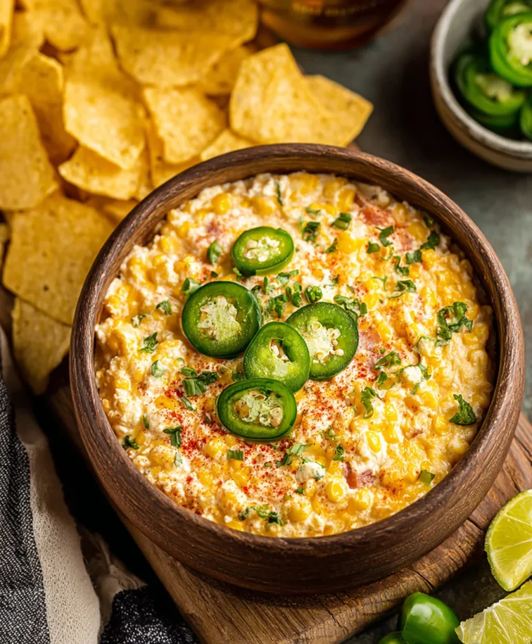 Easy Crockpot Jalapeno Corn Dip Recipe