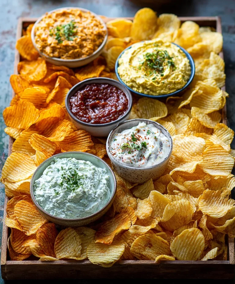 Easy Chips and Dip Platter Recipes