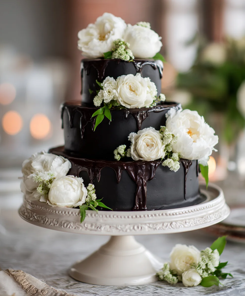 Black Tie Wedding Wool Factory - Flower Grandmas Party