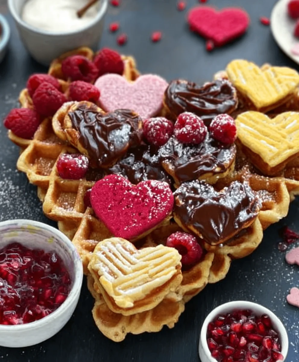 Vnon-alcoholic alentine's Day Waffle Board-Non-Non-Non-Alcoholic Alternativeic Fun