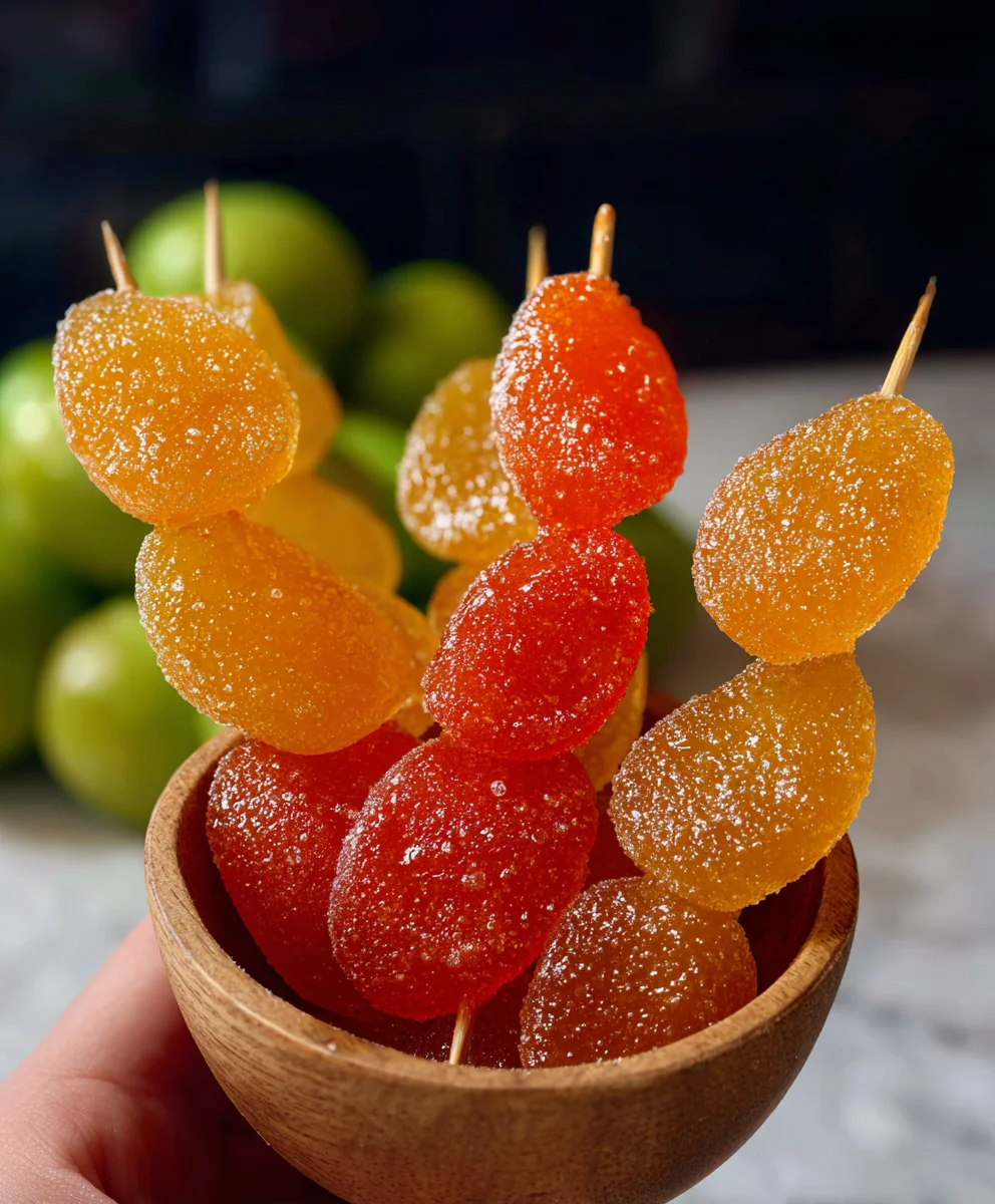 Easy Tanghulu Recipe - Delicious Chinese Candied Fruit