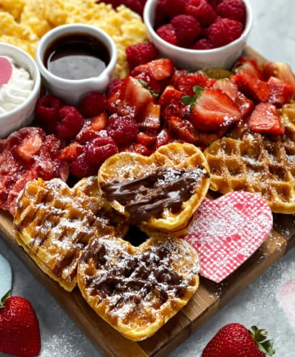 Vnon-alcoholic alentine's Day Waffle Board-Non-Non-Non-Alcoholic Alternativeic Fun