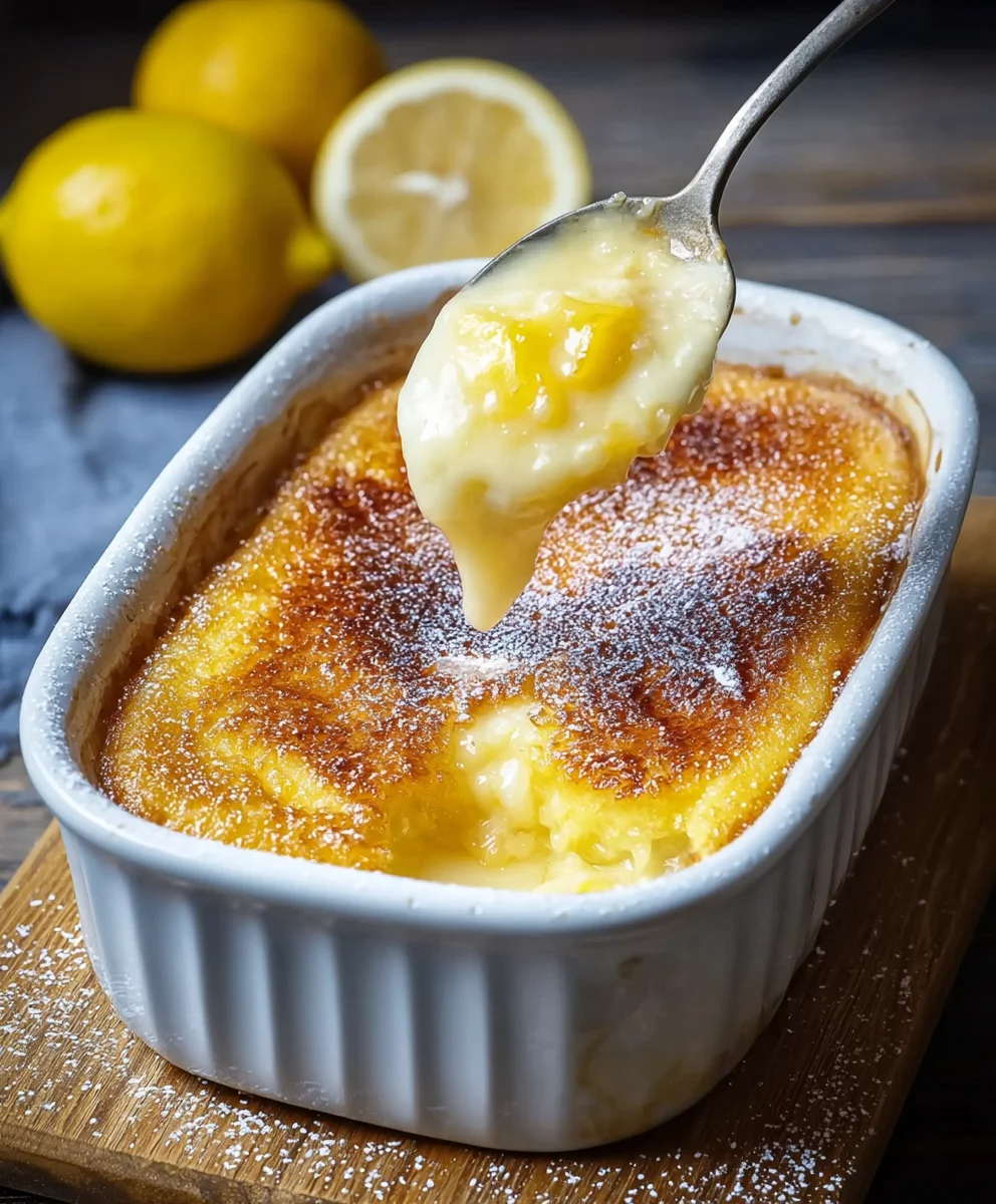 Jamie Oliver Self Saucing Lemon Pudding - Easy Recipe