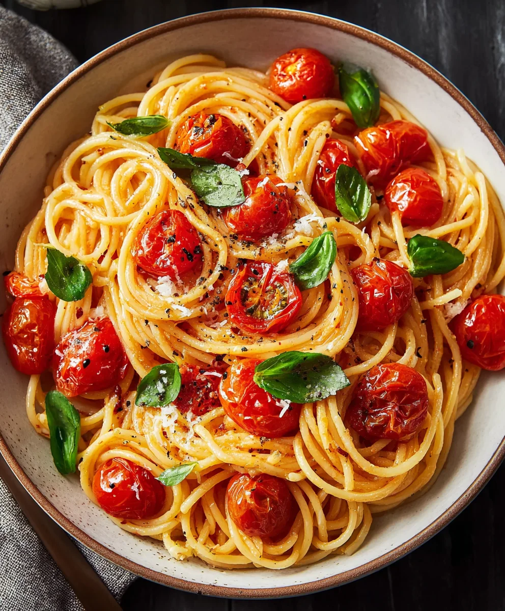 Easy Cherry Tomato Pasta Recipe
