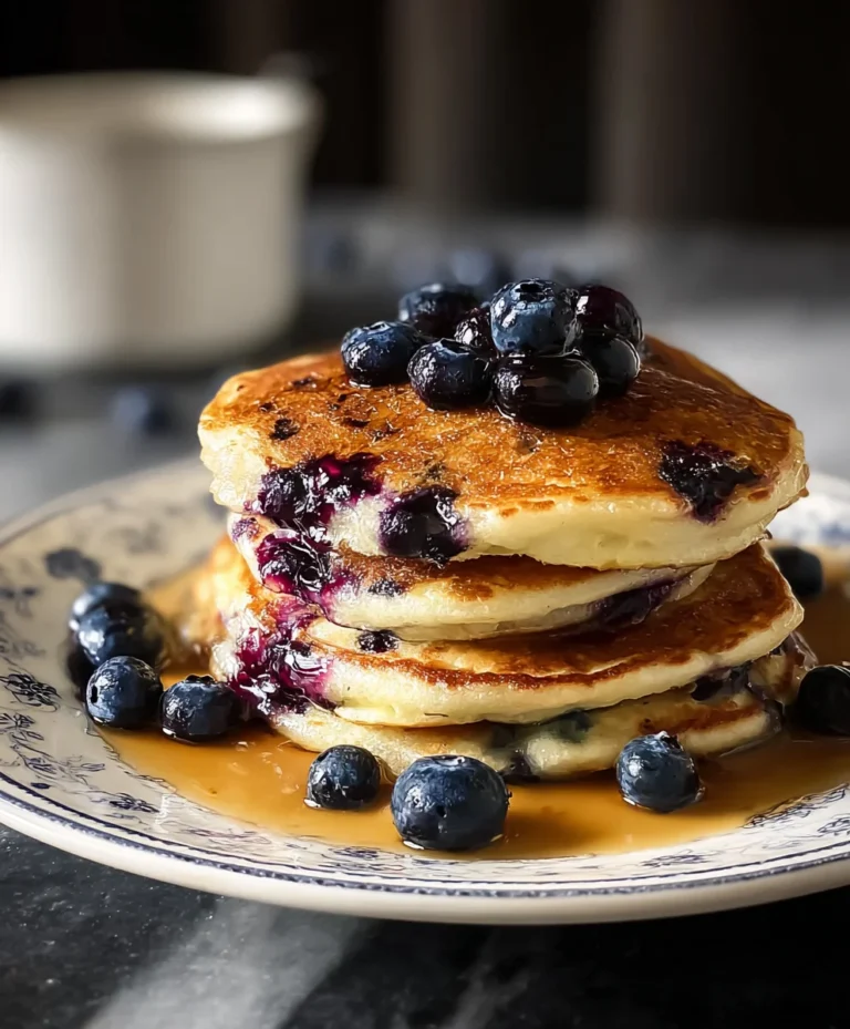 Easy Blueberry Pancakes – Fluffy & Delicious Recipe