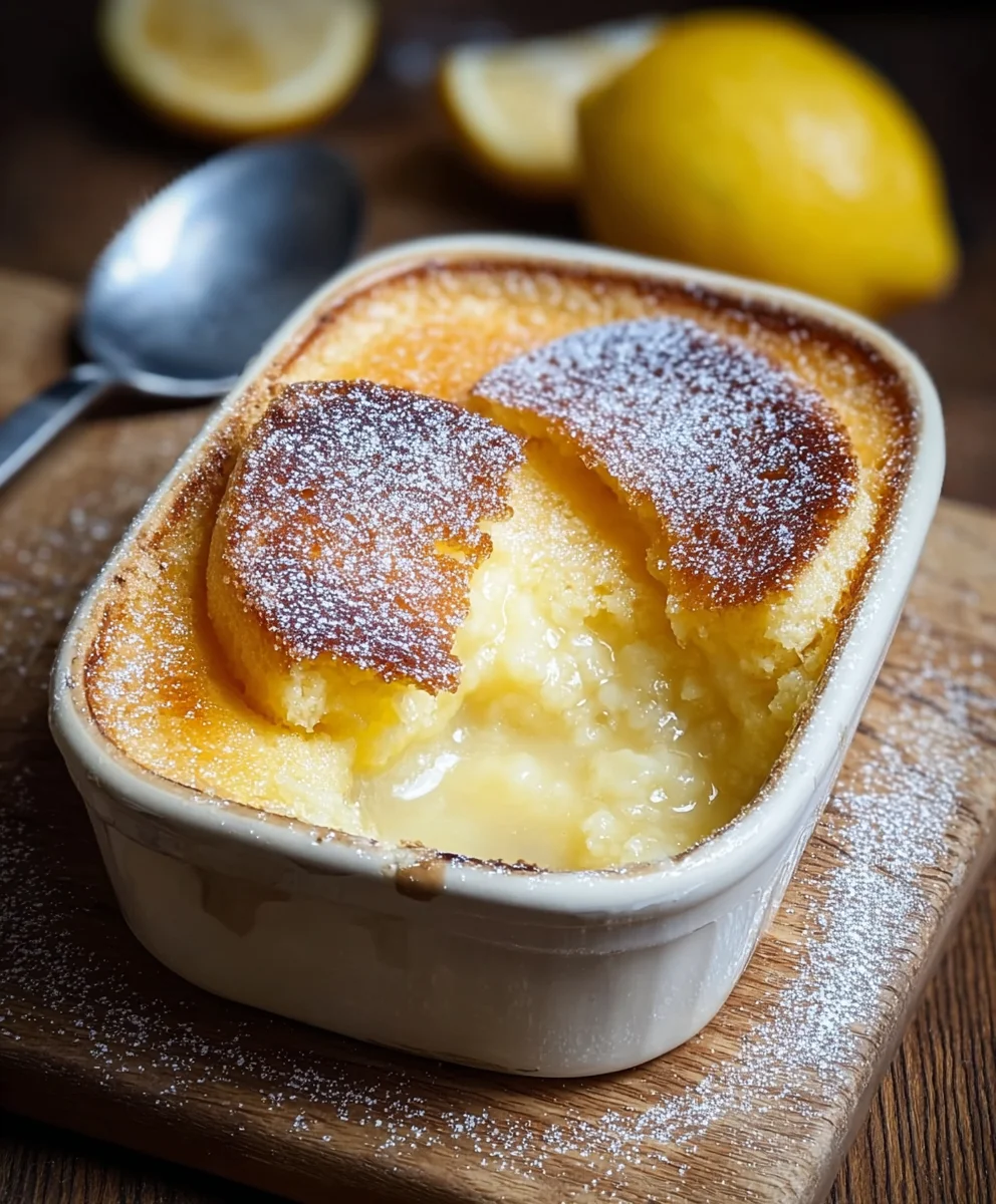 Jamie Oliver Self Saucing Lemon Pudding - Easy Recipe