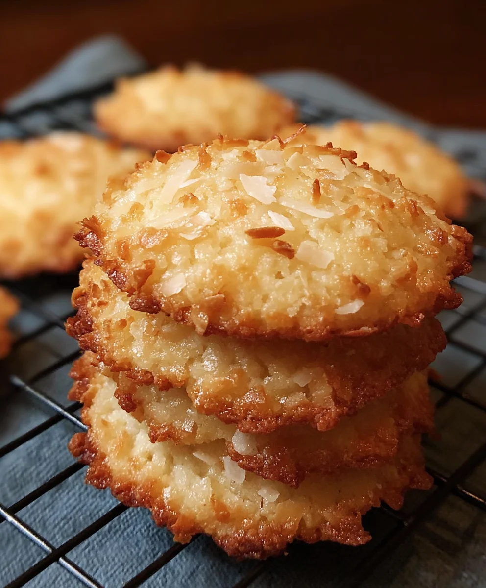 Chewy Coconut Cookies Recipe-Perfectly Sweet & Easy