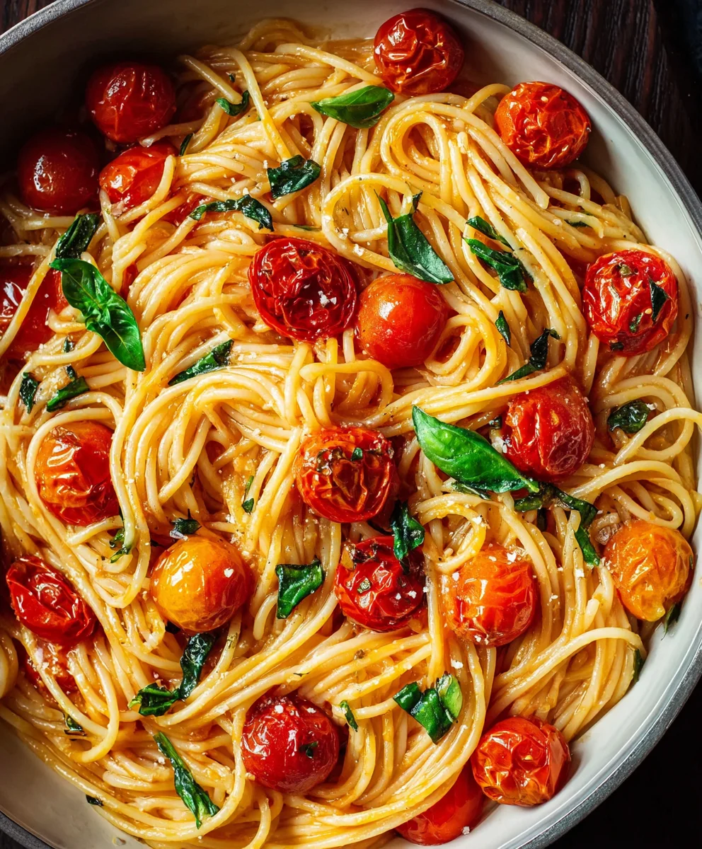 Easy Cherry Tomato Pasta Recipe