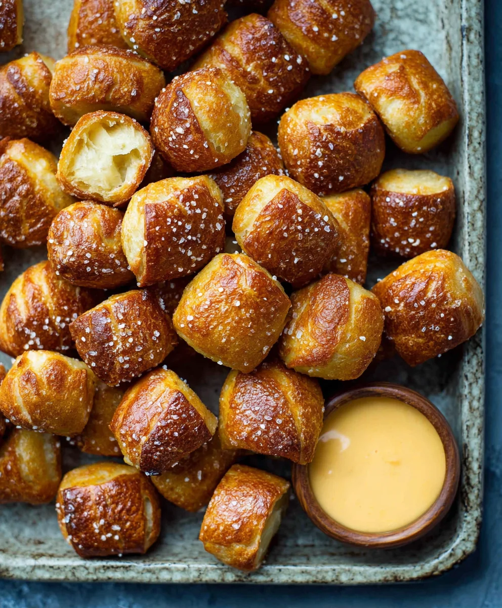 Easy Soft Pretzel Bites Recipe-Homemade Snack Perfection