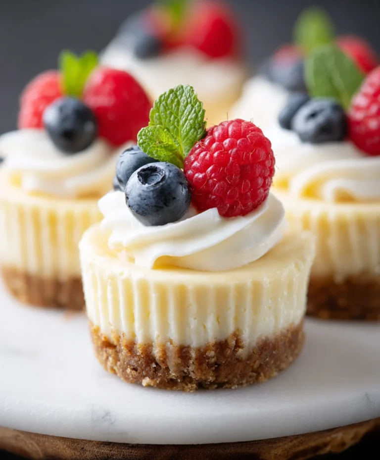 Best Mini Cheesecake Recipe-Creamy Delight