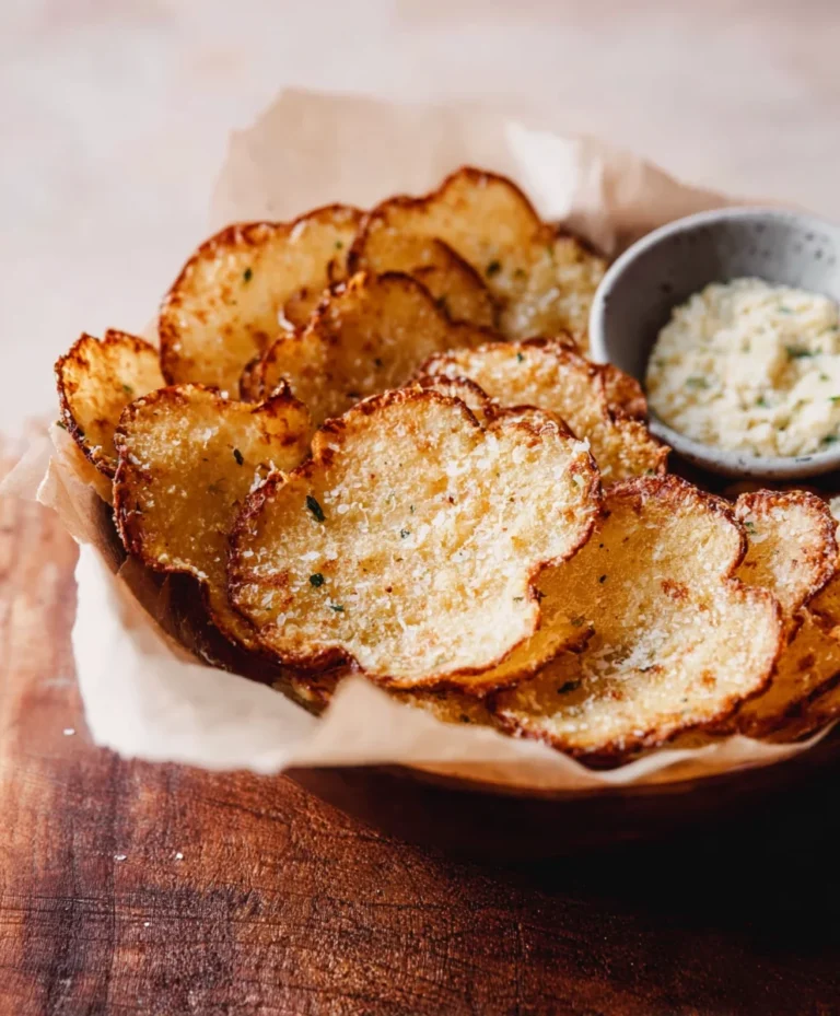 Crispy Cottage Cheese Chips-Easy Healthy Snack