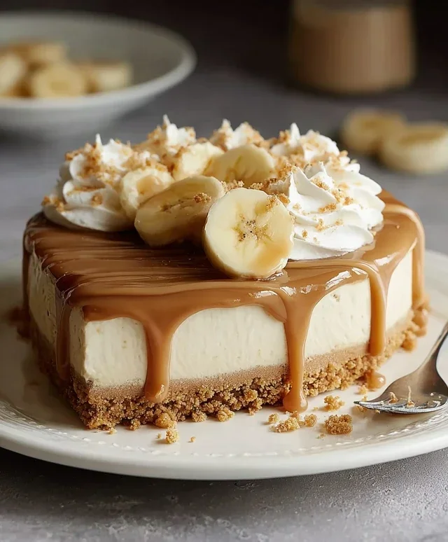 No-Bake Banoffee Cheesecake