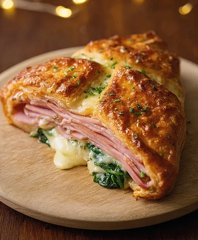 Beef Beef Ham and Cheese with Spinach