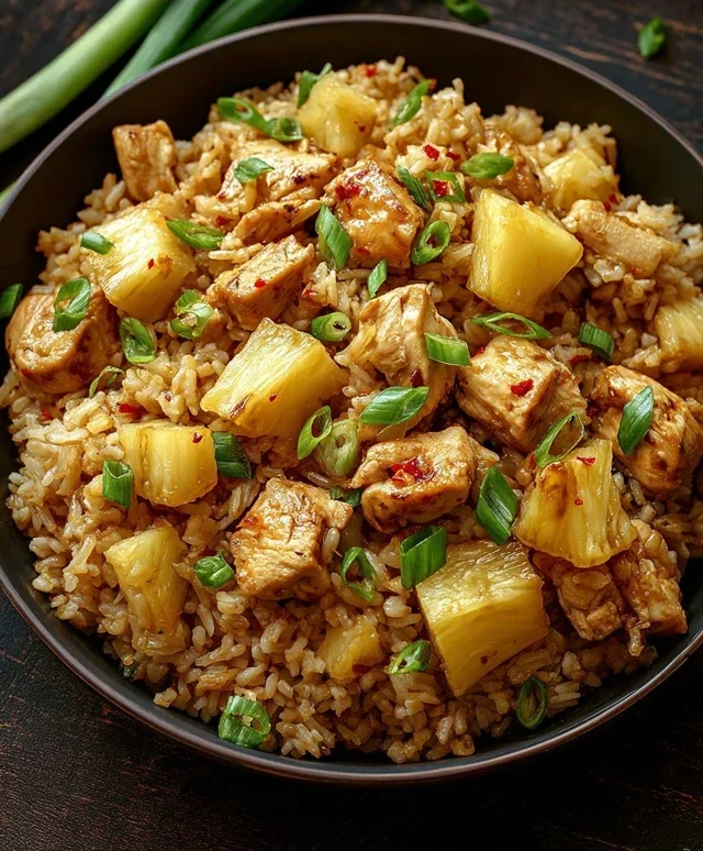 Pineapple Chicken and Rice