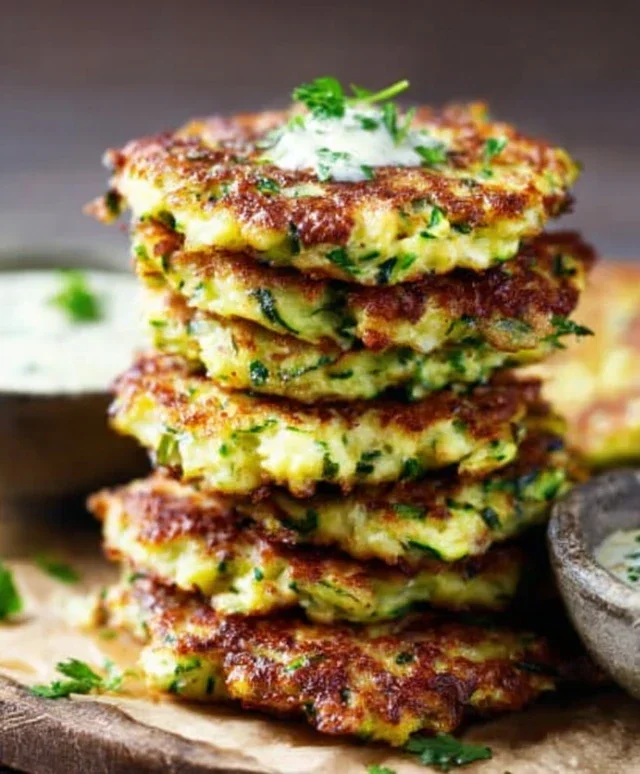Crispy and Easy Zucchini Fritters Recipe