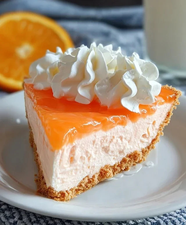 Jello Creamsicle Pie