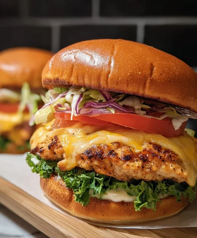 Ground Chicken Smash Burgers