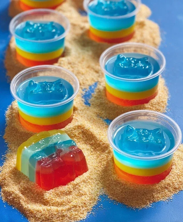 Beach Party Jello Shots