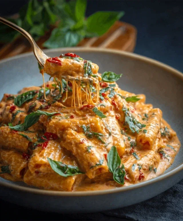 Creamy Tomato Garlic Pasta
