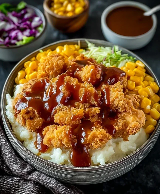 Copycat KFC Bowls