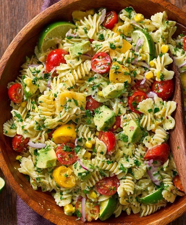 Cilantro Lime Pasta Salad