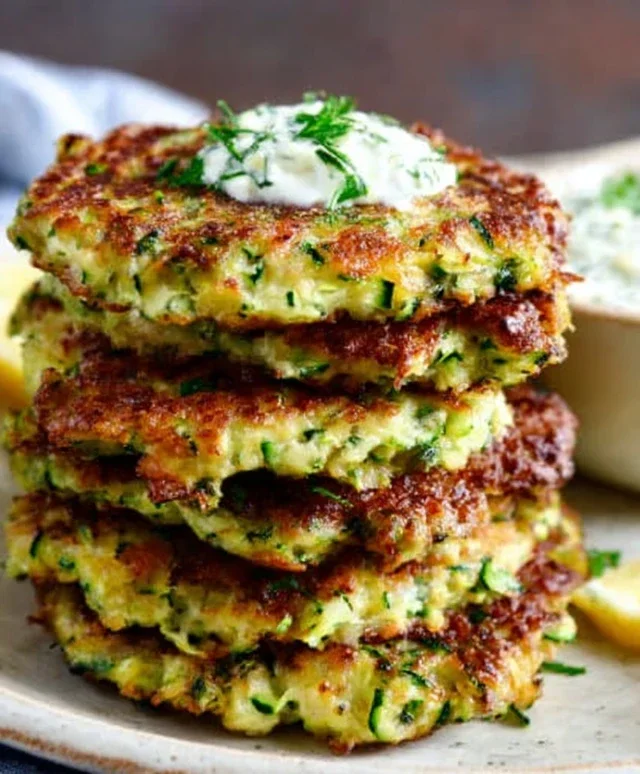 Crispy and Easy Zucchini Fritters Recipe