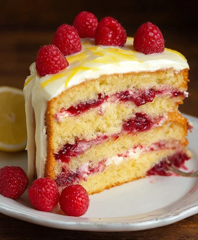Raspberry Lemon Cake
