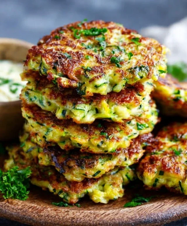 Crispy and Easy Zucchini Fritters Recipe