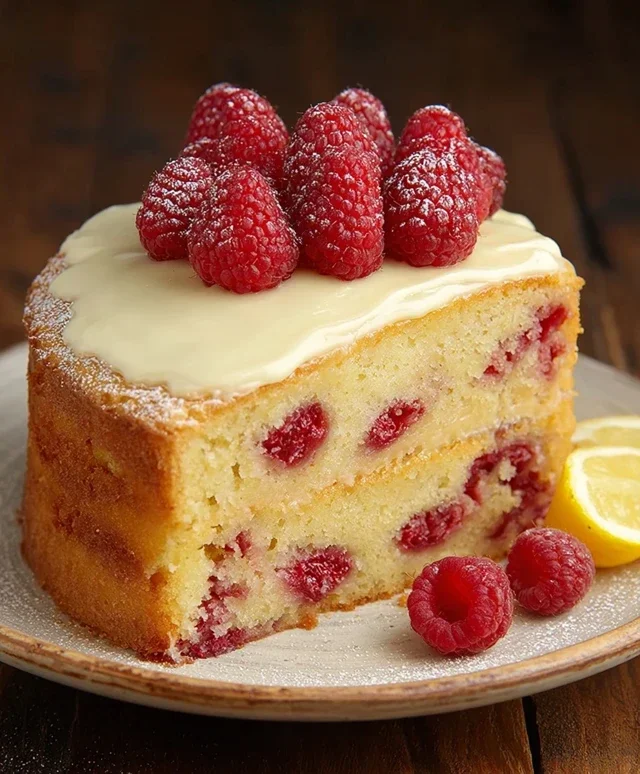 Raspberry Lemon Cake