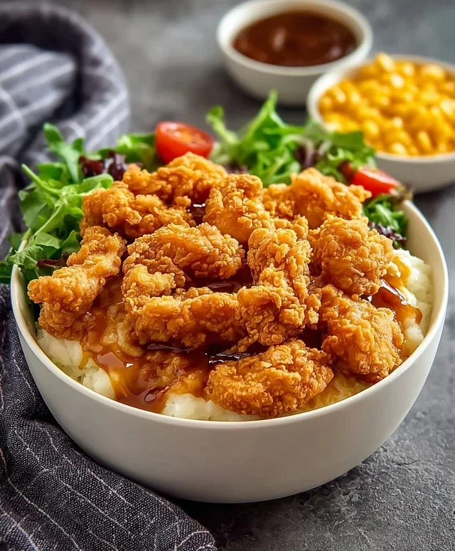 Copycat KFC Bowls