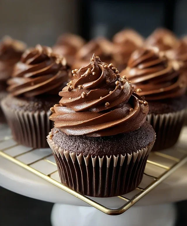 Chocolate Fudge Cupcakes