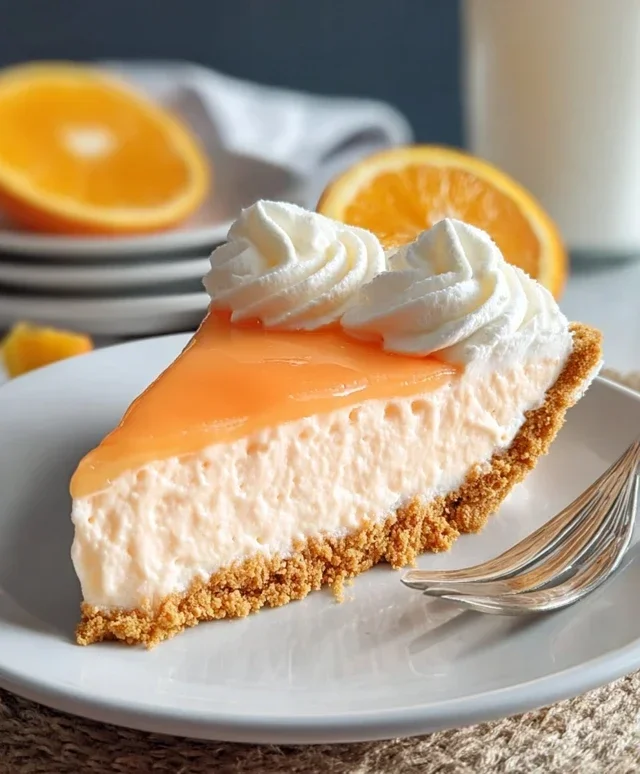 Jello Creamsicle Pie