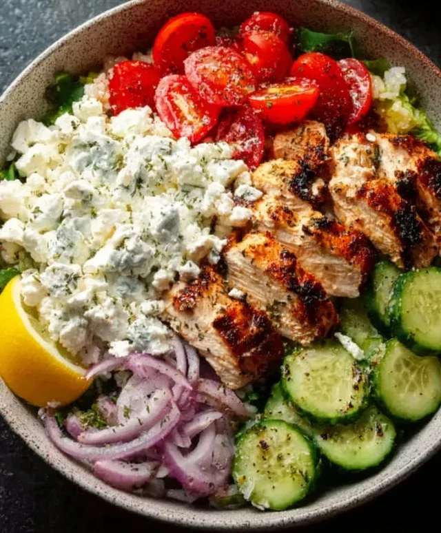 Greek Chicken Bowls