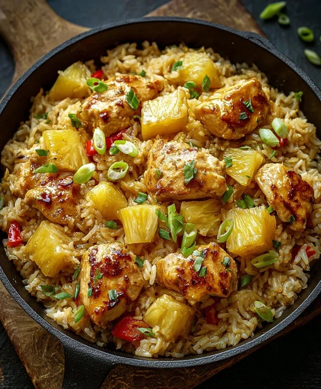 Pineapple Chicken and Rice