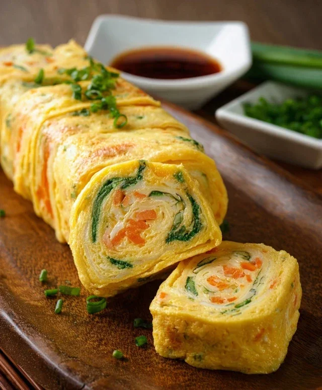 Gyeran Mari (Korean Rolled Omelette)