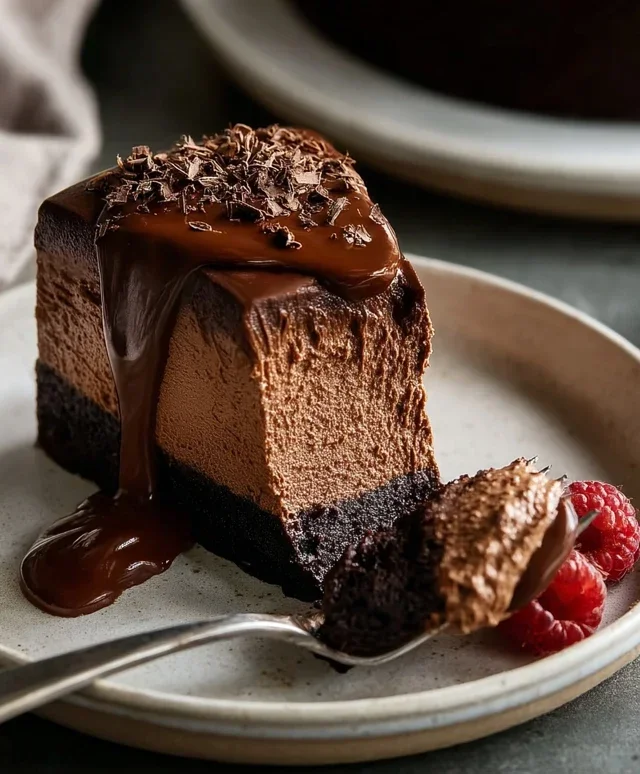 Vegan Chocolate Mousse Cake