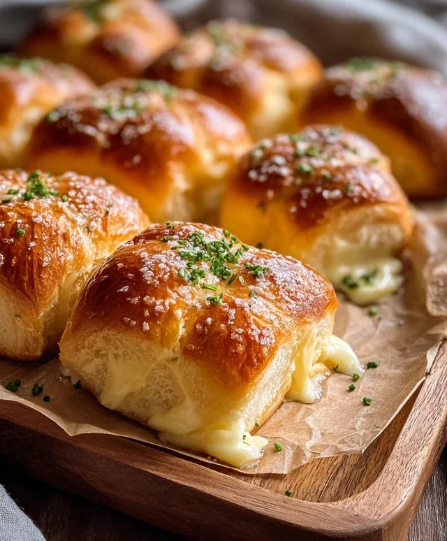 Korean Cream Cheese Garlic Buns