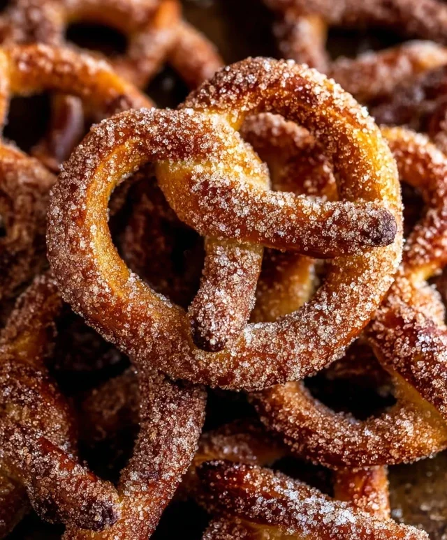 Cinnamon Sugar Pretzels