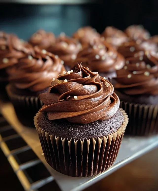 Chocolate Fudge Cupcakes
