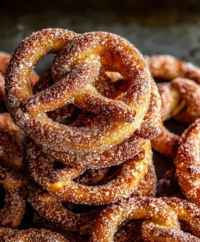 Cinnamon Sugar Pretzels